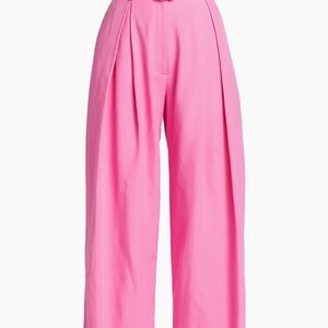 Farm Rio pink tailored pleat front trousers